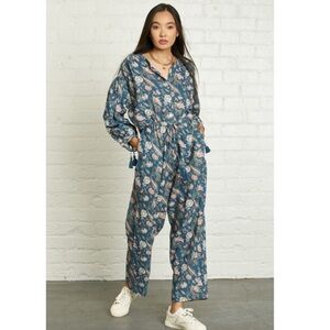 dRA Los Angeles x Anthropologie Jumpsuit Bohemian Floral Medium